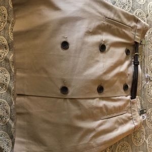 Ann Taylor beige skirt with belt